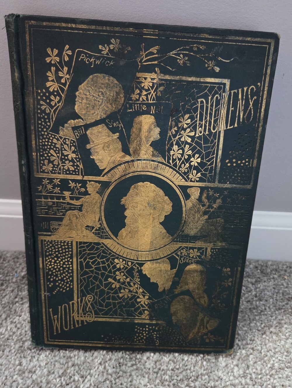 Antique The Works of Charles Dickens: Volume II (Collier's Unabridged Edition)